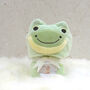 Friendly Frog Baby Bath Robe, thumbnail 2 of 3