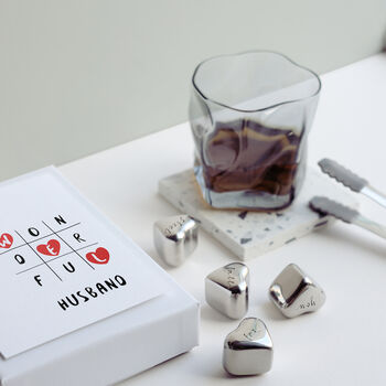 Personalised Tumbler And Steel Ice Cubes Gift Box Set, 4 of 12