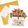 Lily Pop Up Card For Birthday And Celebrations Card, thumbnail 3 of 4