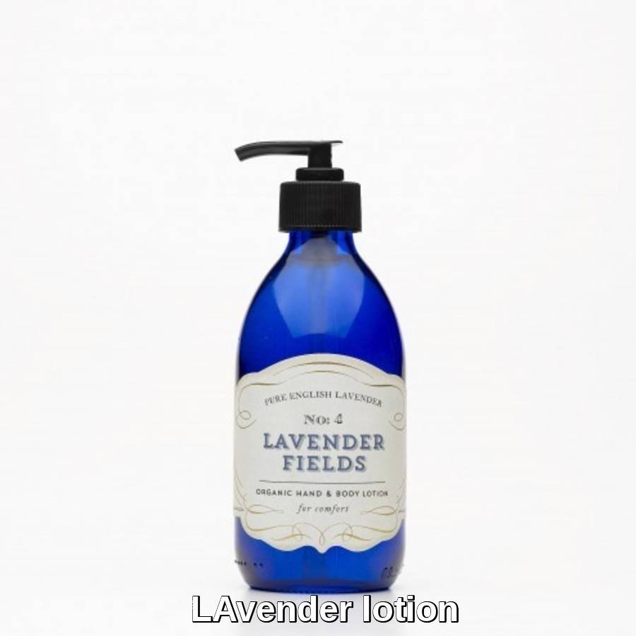 English Lavender Fields Body Lotion For Comfort