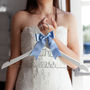 Personalised Dual Line Wedding Hanger, thumbnail 1 of 12