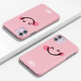 Personalised Pink Smiley Phone Case, thumbnail 5 of 6