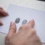 Men’s Fingerprint Bar Bracelet In Sterling Silver, thumbnail 3 of 9