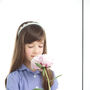 Adorable Handmade Flowers Hairband In Organic Or Bamboo, thumbnail 2 of 5
