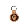 Round Cork Keyring 'Powder To The People' | Ski | Skiing | Keyring | Novelty, thumbnail 2 of 2