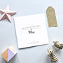 Personalised Foiled Naming Day Card, thumbnail 3 of 5