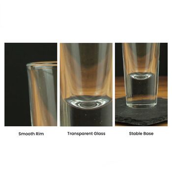 Personalised Engraved Shot Glass For Friend, 5 of 7