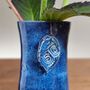 50th Birthday Anniversary Vase With Ceramic Tag, thumbnail 3 of 8