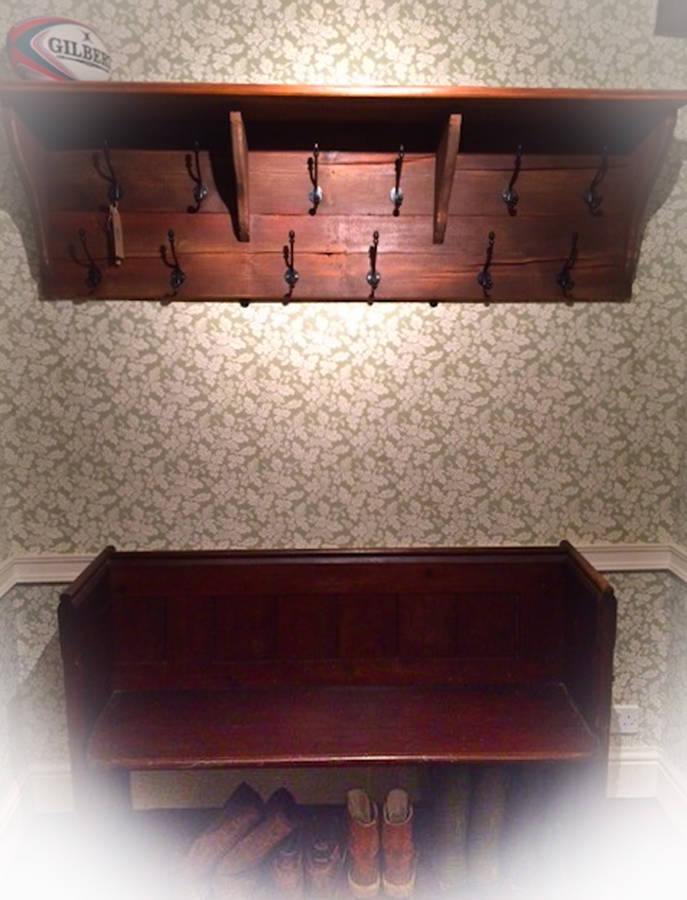 Vintage Style Hat/Coat Rack By Swinging Monkey Furniture Design