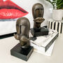 Lips And Moustache Bookends, thumbnail 1 of 5