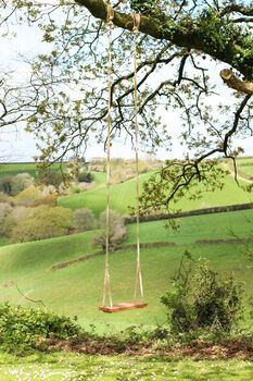 Personalised Oak Rope Swing, 3 of 12