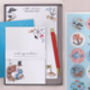 A5 Personalised Children's Stationery Set Gift With Pirate Design, thumbnail 1 of 9