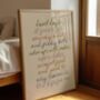 Autumn Manifesto Print, thumbnail 2 of 3