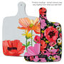 Summer Poppies Melamine Chopping Board Two Sizes, thumbnail 6 of 12