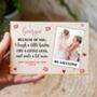 Personalised My Galentine Photo Wooden Plaque, thumbnail 1 of 3