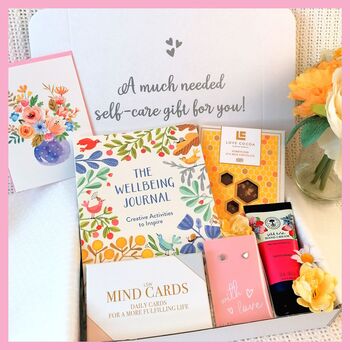 Self Care Wellbeing Mindfulness Gift Box By Beatrice & Barley ...