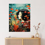 Sleeping With Fishes Underwater Dream Wall Art Print, thumbnail 1 of 6