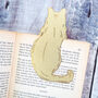 Cat Brass Bookmark, thumbnail 3 of 8