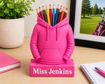 Personalised Hoodie Pen Pot, 5 of 6