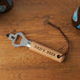 Bottle Opener 'Dad's Beer' In Gift Box | Drink Accessory | Bar Accessory, thumbnail 1 of 6