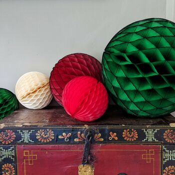 Tissue Paper Honeycomb Ball Decoration Extra Large, 9 of 9