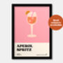 Aperol Spritz Print, thumbnail 5 of 7