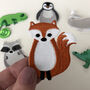 Fox Iron On Patch, thumbnail 3 of 3