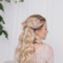 Gold, Silver Or Rose Gold Floral Wedding Hairvine Evie, thumbnail 8 of 12