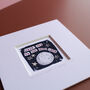 Love You To The Moon And Back Mini Art Print, thumbnail 3 of 8