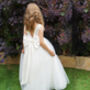 Narnia In White Flower Girl Dress, thumbnail 1 of 11