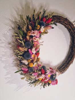 Zest, Dried Flower Wreath, 4 of 4