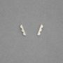 Scalloped Line Studs, thumbnail 4 of 7
