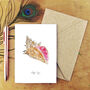 Conch Shell A6 Greetings Cards, thumbnail 1 of 7