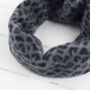 Leopard Knitted Snood/Cowl, thumbnail 6 of 8