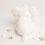 Gift Boxed White Soft Plush Elephant Toy, thumbnail 4 of 4