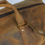 Classic Leather Duffle Bag, thumbnail 4 of 12