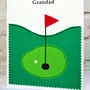 'Golf' Personalised Father's Day Card, thumbnail 3 of 3