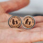'Adventure Awaits' Daddy And Child Bear Cufflinks, thumbnail 5 of 6