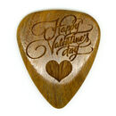 #39 happy Valentines Day #39 Lignum Vitae Guitar Pick By Timber Tones #39 happy Valentines Day #39 Lignum Vitae Guitar Pick By Timber Tones