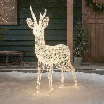 Swinsty Stag Dual Colour LED Light Up Reindeer One.25m, 6 of 9