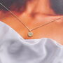 Birth Month Flower Story Necklace, thumbnail 5 of 5