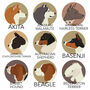 Personalised Fine Art Dog Print 50 Breeds Available, thumbnail 4 of 9