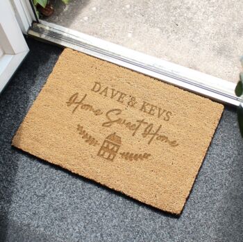 Personalised Home Sweet Home Doormat, 5 of 6