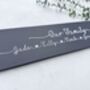 Our Family Wooden Sign, thumbnail 12 of 12