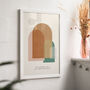 Personalised Modern Family Print With Arches, thumbnail 1 of 4