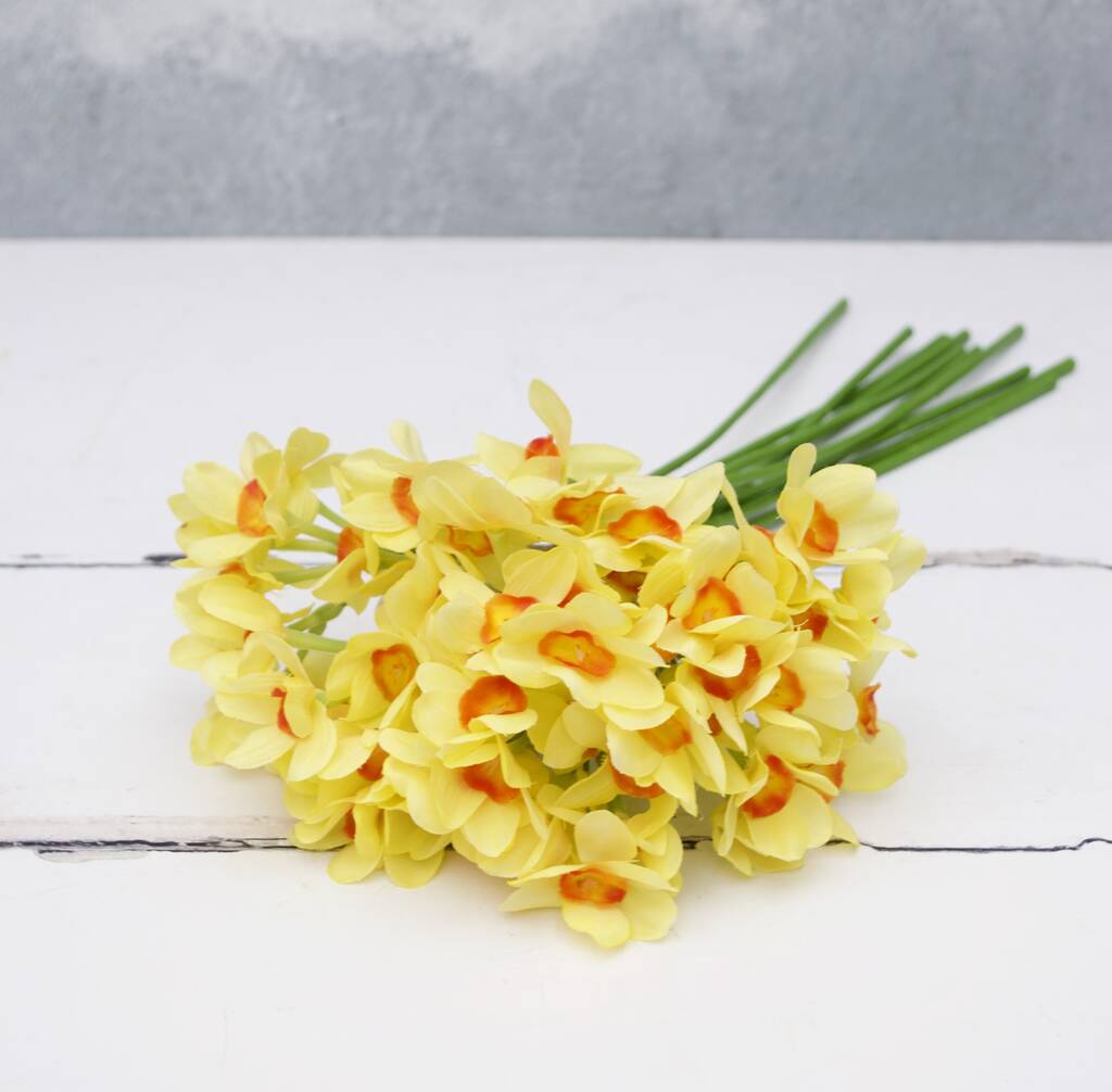 Faux Bouquet Of Daffodils By Abigail Bryans Designs