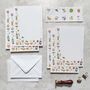 Cocktail Party Cheese And Wine Letter Writing Set, thumbnail 5 of 8