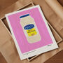 Mayonnaise Hand Painted Art Print, thumbnail 1 of 6