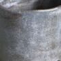 Handmade Porcelain Mug Matte Charcoal Finish, 340ml Artisan Cup, thumbnail 3 of 5