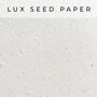 Spring Seed Paper Wedding Invitations, thumbnail 3 of 3